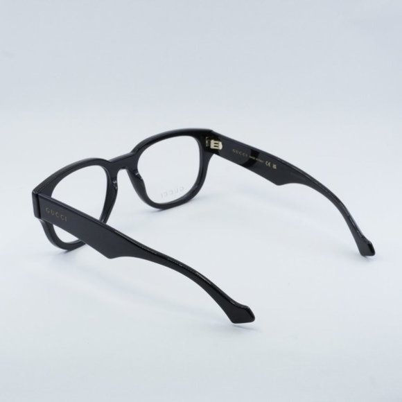 Gucci GG1429O 001 Eyeglasses Black 54mm Square Frame - Picture 6 of 11